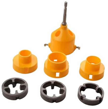 FewNvWa Rohreinfädler Gewindeschneider Set, Manuelles Handwerkzeug, Ersetzt Rohrgewindeschneidwerkzeug, Professionell, Einfache Installatio