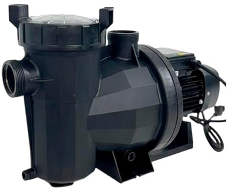 PISCINA SPA JARDÍN OCIO Bomba VPlus-Max 38771-P | Bomba para Piscina 0,75 CV Monofásica 220V/50Hz, Negro