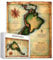 World Map Jigsaw Puzzles for Adults 300 Piece Puzzle Games Retro Puzzles for Adults, Challenging Mastermind Game IQ Puzzle, Gifts for Teenage Boys 13-15 Years, Stress Relief Fun Smart Games S-906