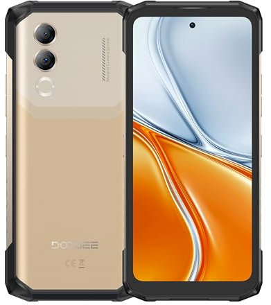 DOOGEE Blade 20 Turbo Móvil Resistente 5G Android 15，10300mAh 33W Móvil Todoterreno 2025,32GB+256GB(2TB)50MP IA Cámara,6.6''HD+90HZ, Teléfono Rugerizado,Triple Slot/IP68/NFC/OTG/GPS/Face ID (Titanio)
