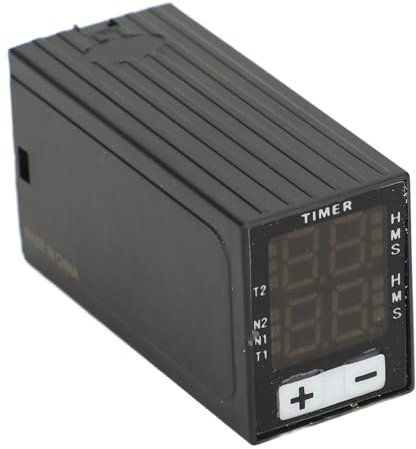 Relé del temporizador de ciclo digital Alta temperatura de alta temperatura de 24 V DC Relé del temporizador adecuado para el control de iluminación