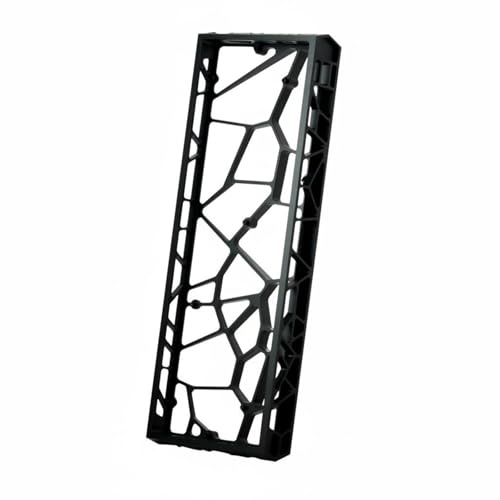 FytStycale Aluminum Keyboard Case Mechanische Tastaturhülle Tastaturrahmen Tastaturgehäuse Tastenbett aus Gefrästem Aluminium mit Leichtem Skelettdesign, Black