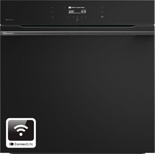 BI611A8B - Forno da Incasso Elettrico Ventilato Multifunzione con Grill 77 Litri Nero Classe A+