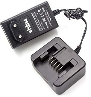 vhbw Ladegerät kompatibel mit Milwaukee C12-28 DCR, C 12-28 DCR/ 0-Version, C18 DD, C18 HZ, C18 ID, C18 IW Werkzeug Li-Ion-Akkus (18V)
