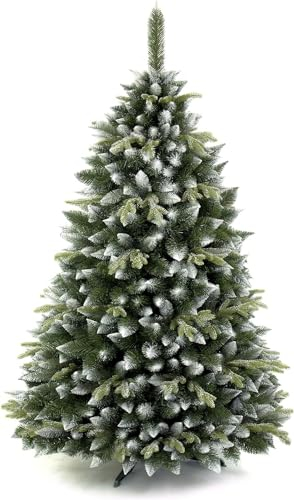 AmeliaHome Künstlicher Weihnachtsbaum 250 cm Tannenbaum Christbaum Kiefer PVC Weihnachtsdeko Diana