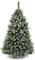AmeliaHome Künstlicher Weihnachtsbaum 250 cm Tannenbaum Christbaum Kiefer PVC Weihnachtsdeko Diana