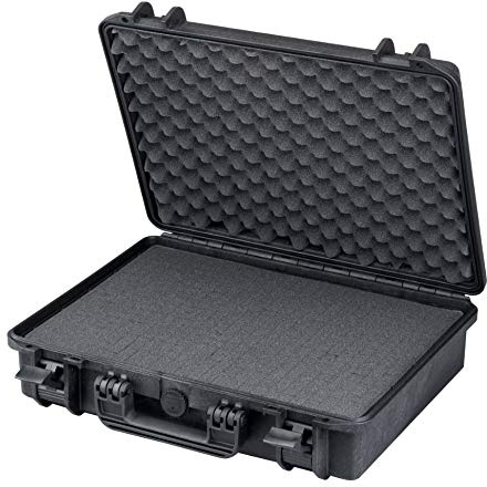 Max Herren Max465h125hds Luftdichter Koffer, Schwarz, 465 x 335 x 125 mm