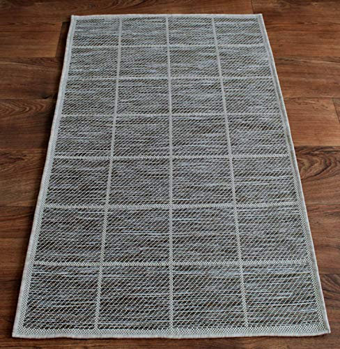 Montana Flachgewebe Teppich Outdoor 67x135cm Braun/Beige