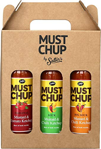 Must Chup Ketchup 3x Bottle Gift Box Original - Kick and Big Kick 780g