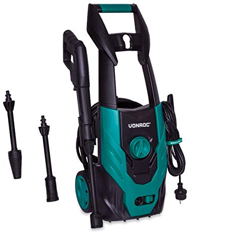 Idropulitrice 1400W, 110 Bar, 390 l/h, Lancia Turbo, Pulizia Auto, Bici, Terrazze