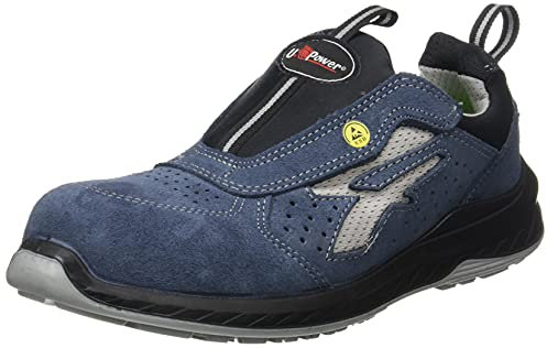 U-Power - Chaussures de sécurité Basses respirantes Mistral - Usage général - ESD S1P SRC 43 Bleu