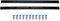 SPYMINNPOO Rib Bones Rails Skateboard Rails Langlebig Stabil Flexibel Glossy Aussehen Longboard Rails Ribs Bones 6 Farben(Schwarz) Radfahren Andere Reiten