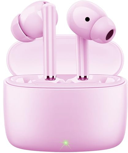 yobola Bluetooth Kopfhörer In Ear, Kopfhörer Kabellos Bluetooth 5.1 HiFi Stereoklang, IPX5 Wasserdicht Kabellose Kopfhörer Touch Control, Wireless Kopfhörer, Eingebautes Mikrofon, für Smartphone