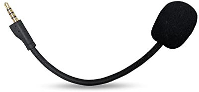 Alphatec Replacement Game Mic for Steelseries Arctis 1 Headset on PS4 PS5 Xbox One PC, 3.5mm Detachable Boom Microphone