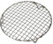 Rejilla redonda de acero inoxidable para hornear con patas para horno freidora de aire, rejilla antiadherente para asar rejilla de red para enfriar pasteles de galletas (250 mm)
