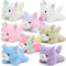 8 Stück Plüschtiere 5 Zoll Kuscheltiere Verschiedene Süße Stofftiere Plüsch Spielzeuge Kleine Plüschtiere für Kinder Klassenzimmer Schule Party Gastgeschenke Dekoration (Gehörnte Katze)