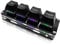 BTXETUEL Mini 4-Key Select-All Cut Copy Paste Macro Pad Ctrl A X C V Shortcut One Handed Keyboard RGB Gaming Mechanical Keyboard OSU Keypad Programmable Keyboard for Working and Gaming. (Black)