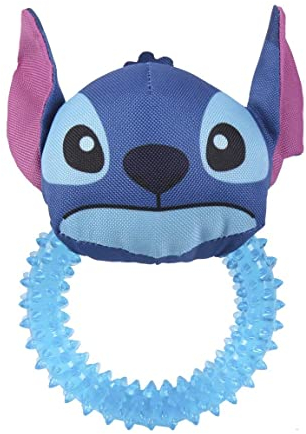 CERDÁ LIFE'S LITTLE MOMENTS - for Fan Pets / Stitch Hunde-Beißring – Offizielles Lizenzprodukt von Disney®