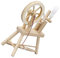 TOYANDONA 1stk Modell Vintage Spinnrad Mini Puppenmöbel Landschaftsmöbel Decoraciones para Sala De Casa Fee Garten Möbel Mini-spinnrad Aus Holz Holzmöbel Winzig Hölzern Erdfarben Einstellen