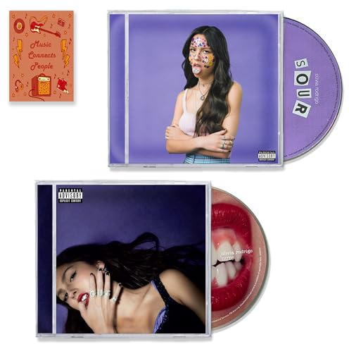 Olivia Rodrigo Complete CD Discography: Sour / Guts / + Including Bonus Art Card