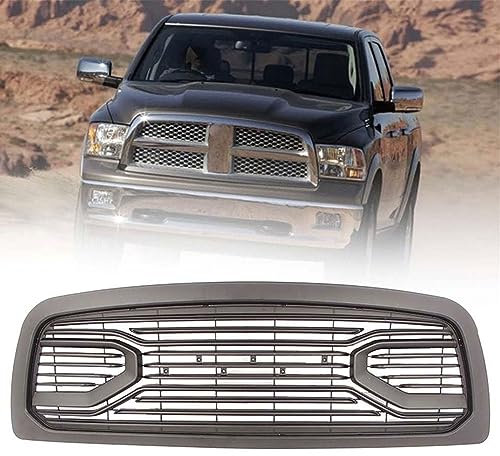 Auto Front Kühlergrille für Dodge Ram 1500 2009 2010 2011 2012 2013, Frontstoßstange Radiator Grille, Racing Mittelnetz Grills, Auto Zubehör