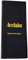 Acclaim Rigid Lawn Bowls Bowling Economy Scorecard Holder Plastic Synthetic Finish 22 cm x 10 cm with Spring Clip & Pen Loop (Black)