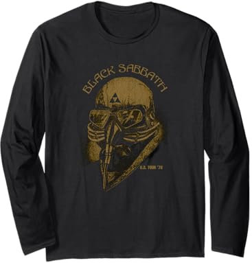 Black Sabbath Tour 78 Rock Music Band Long Sleeve T-Shirt