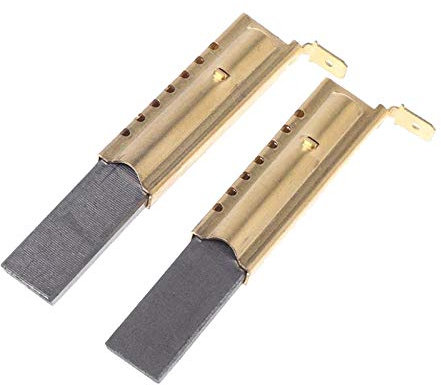 Qoekacy Spazzola di inserimento in fibra del motore della lavatrice 2 pezzi/set L94MF7 per lavatrice 5X13.5X39.6Mm
