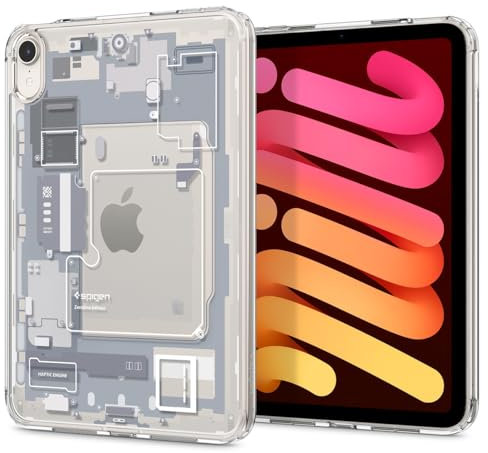 Spigen Ultra Hybrid Compatible with iPad Mini 7 (2024) / iPad Mini 6 Case (2021) 8.3 inch cover - ZeroOne White