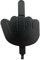 Nerviges Geschenk, Mittelfinger Schlüsselhaken, Lustige Prank, Stinkefinger, Fun Geschenke, Pop Up Middle Finger, Spaß Haken, Surprise Gift, Nervige Geschenkbox (Schwarz)