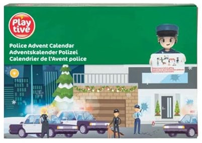 Adventskalender Polizei oder Feuerwehr mit 24 Überraschungen (Polizei)