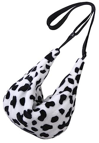 Holibanna Plüsch Handtasche Für Damen Mit Großer Kapazität Tragetasche Aus Weichem Plüschmaterial Umhängetasche Für Kinderprodukte Und Täglichen Bedarf