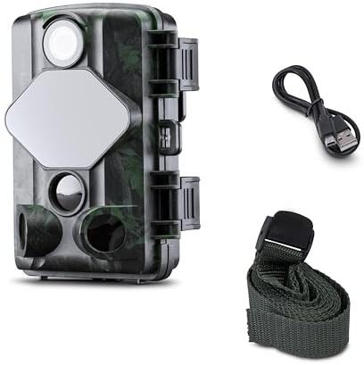 Midland WILD Guardian WI-FI Erweiterte Lösung (4K), Infrarot-LEDs für außergewöhnliche Nachtsicht (46 LEDs) und Bildqualität (24 Megapixel)