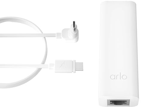 Arlo Zertifiziertes Zubehör, PoE-Adapter, Kompatibel Mit Allen Essential 2 und 3 Kameras, Dauerhafte Stromversorgung, Ununterbrochene Internetverbindung, Für Höchste Sicherheit, Ideal Für Geschäfte