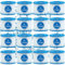 SXEIAV Lot de 16 filtres Cartridge VI type VI pour filtre de piscine Bestway Flowclear pour SaluSpa 90352E, cartouches filtrantes Spa pour Miami, Vegas, Monaco