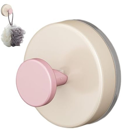 Suction Cup Hooks - Toilet Seat Cover Lifter Cup Towel Removable No Drill Hooks | Strong Load-Bearing Adhesive Punch- Entrance Door Key Artifact, Waterproof Toilet Seat Lifter for Bathroom