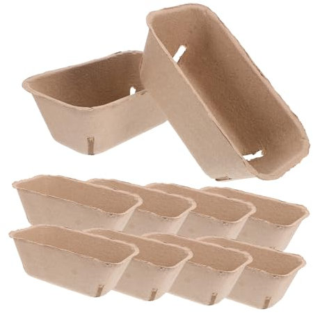 Holibanna 20 Stück Obstkorb Aus Zellstoff Für Beeren Lagerung Papier Obstbehälter Für Küche Und Schreibtisch Beerenaufbewahrungsbehälter Für Innen Und Außenbereich Obst Container Aus Papierz