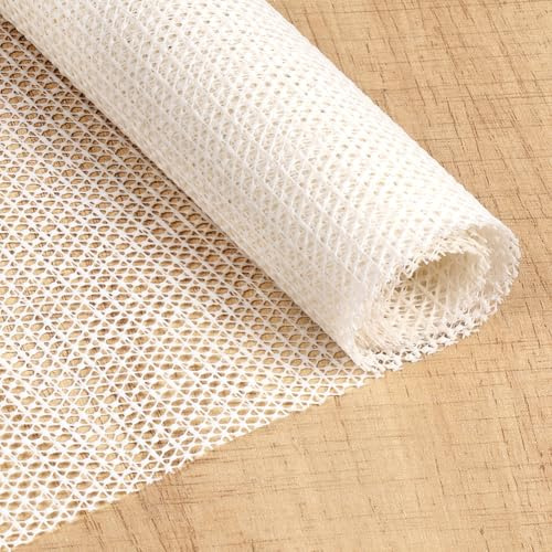 Vicloon Antirutschmatte für Teppich 150 x 60cm, PVC Antirutschunterlage Mehrzweck, Schneidbar Teppichunterlage rutschfest, Teppich Antirutschunterlage für Schubladen Regale Tablett Auto