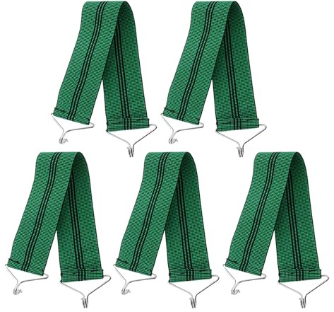 LOLIPPYY Reinforcement Belt Thicken Elastic Band 5pcs Recliner Chair Elastic Cloth Crackproof Strong and Stable Support Green Used to Prevent Recliner from Cracking