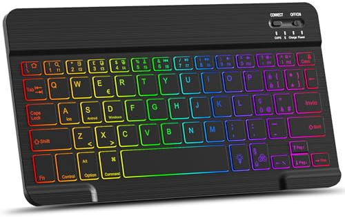 MMK Tastiera Bluetooth per iOS, Android, Windows, Layout Italiano QWERTY