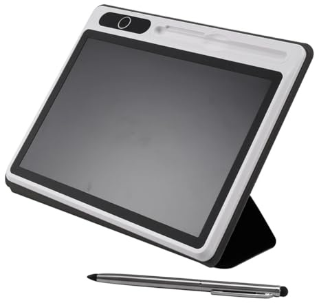 Mucshim 10-Schreibtafel mit Schutzhülle, LCD-Zeichentablett, Handbemalte Kindertafel für Schüler