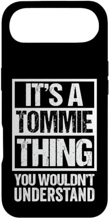 Hülle für iPhone Air It's A Tommie Thing You Wouldn't Understand First Name