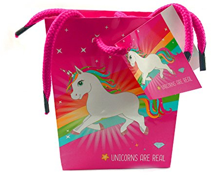itsisa Einhorn Papier-Geschenktüte - Geburtstagstüte Geburtstag Happy Birthday