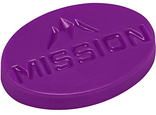Mission Darts Grip Wax with Logo - Scented (Purple - Grape)