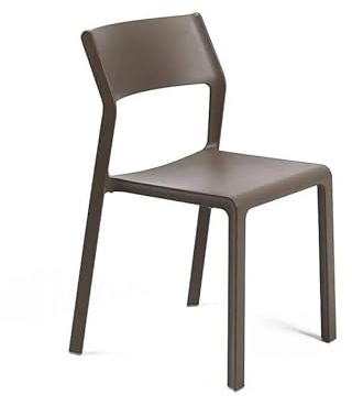 Unbekannt Nardi Gartenstuhl, stapelbar, Trill Bistrot, Tabak, 50 x 51,5 x 82,5 cm