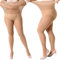 MANZI Damen Strumpfhose 2 or 4 Paar Plus Größen XL-4XL(44-62),2 Paar Hautfarben,70 Denier XXXXL