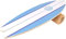 JUCKER HAWAII Balanceboard ALOHA - Indoor Surf und Trick Balanceboard für Kinder Erwachsene & Profis - Balance Board Set mit Korkrolle