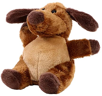 Minifeet Hund Gabriel - Kuscheltier Plüschtier Stofftier Spielzeug - kuschelig weich - Geschenk für Baby Kinder Freunde Schulstart Einschulung | Höhe: 20 cm