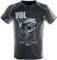 Volbeat Bandana Skull Männer T-Shirt hellgrau/schwarz 3XL 100% Baumwolle Band-Merch, Bands