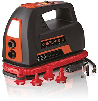 SKINFOX SUPER Electric AIR Pump 0,5 bis 100 PSI SUP Paddelboard Pumpe - All-IN-ONE